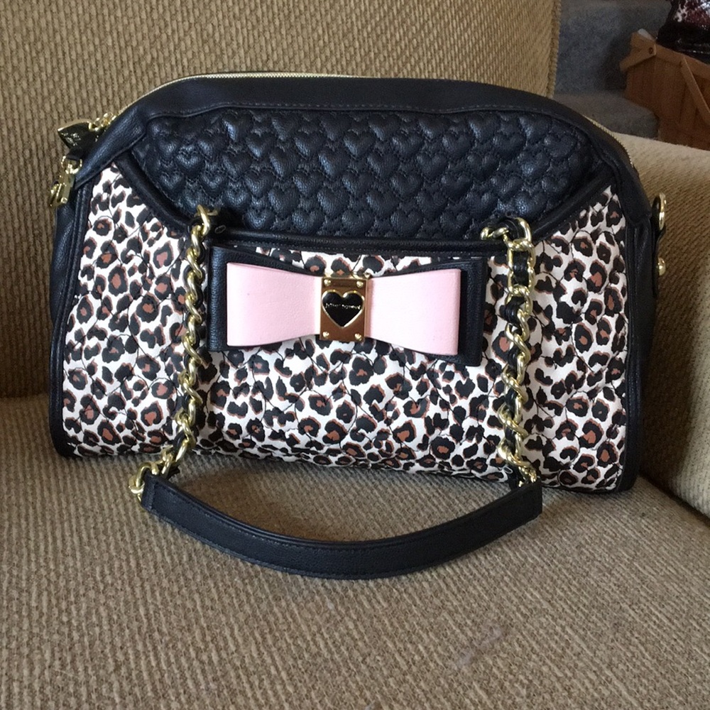 Betsey Johnson quilted handbag